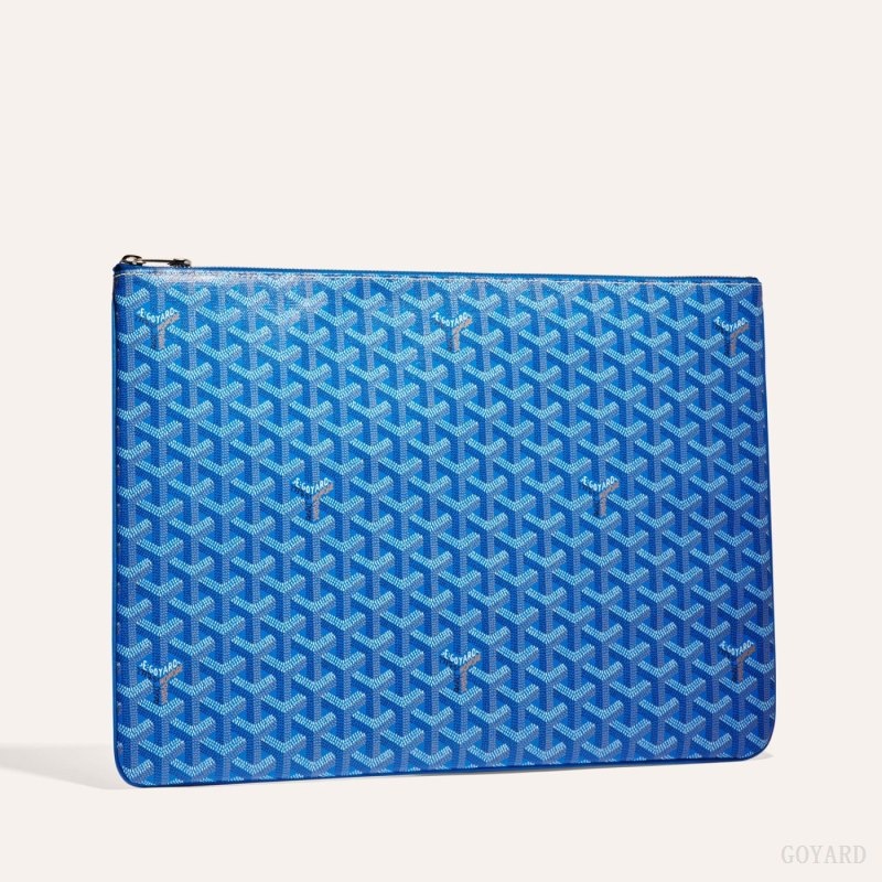 Goyard SENAT GM DOCUMENT CASE Blue | WCJT8215