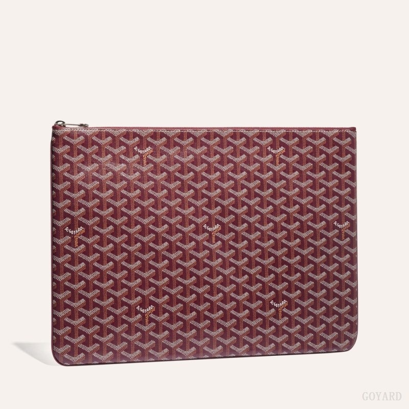 Goyard SENAT GM DOCUMENT CASE Burgundy | XDQA1573