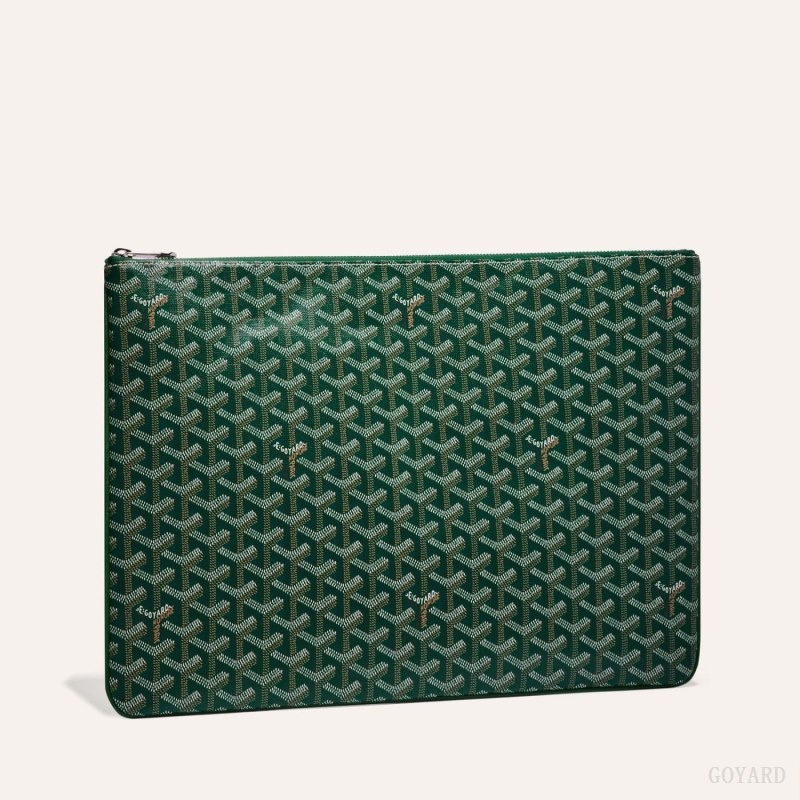 Goyard SENAT GM DOCUMENT CASE Green | UCKN0328