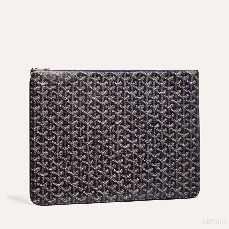 Goyard SENAT GM DOCUMENT CASE Navy Blue | BHUI5463