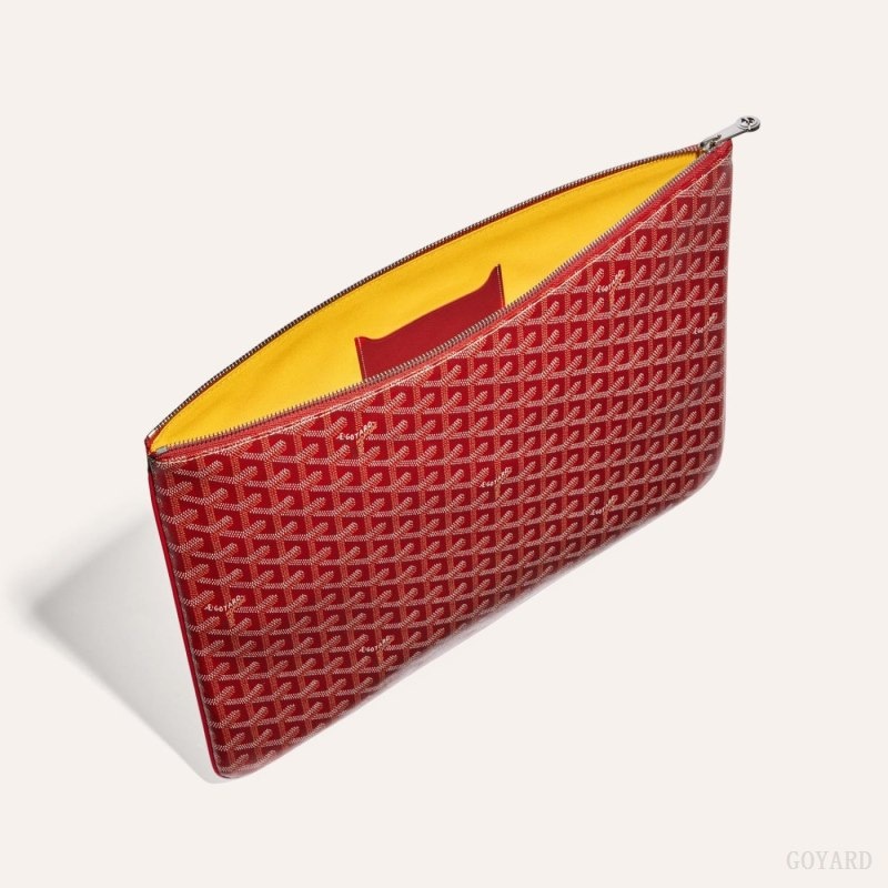 Goyard SENAT GM DOCUMENT CASE Red | QKMJ1555