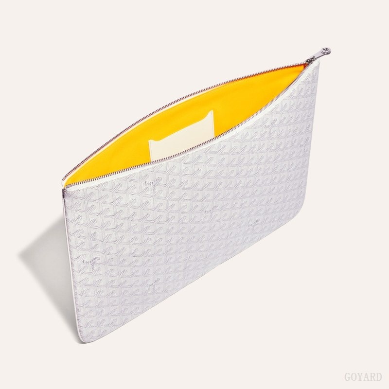 Goyard SENAT GM DOCUMENT CASE White | FLTF7794