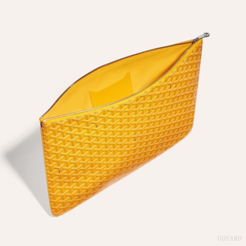 Goyard SENAT GM DOCUMENT CASE Yellow | GLUJ8317