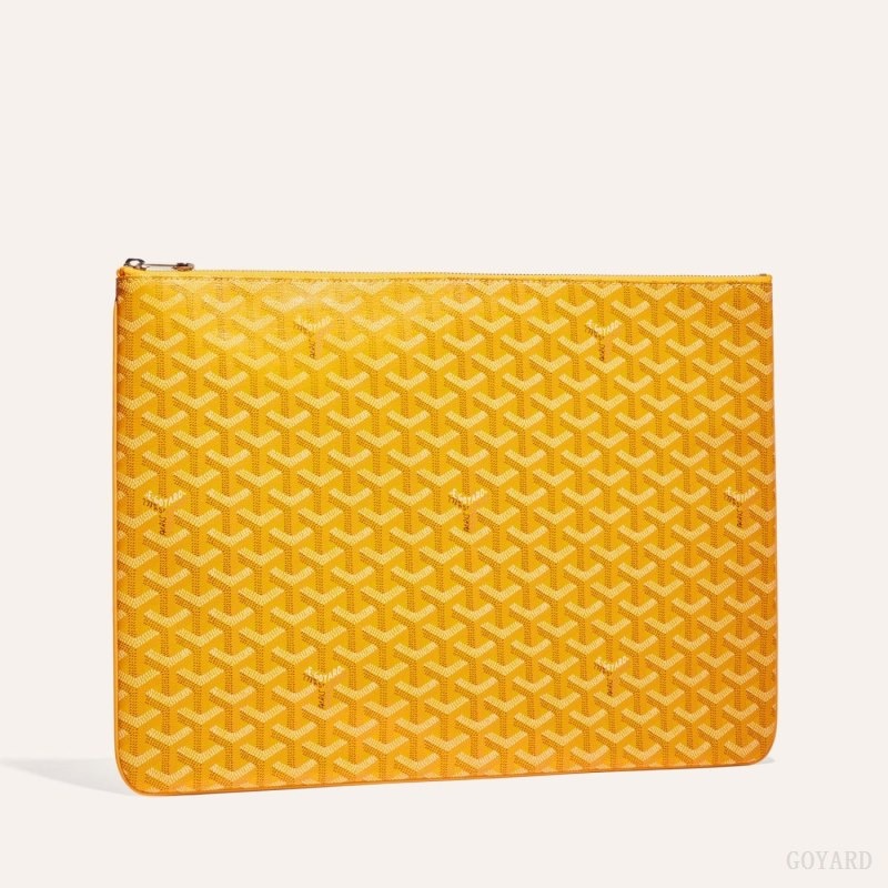 Goyard SENAT GM DOCUMENT CASE Yellow | GLUJ8317