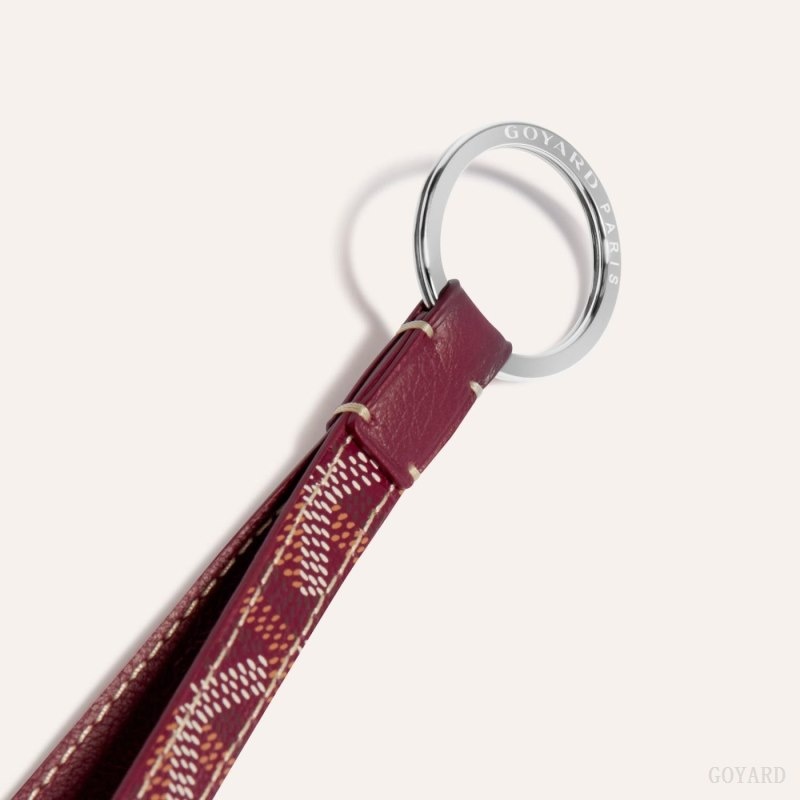 Goyard SESAME KEY RING Burgundy | ZUFI1105