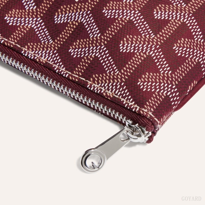 Goyard SÉNAT MINI WALLET Burgundy | AVRE2859