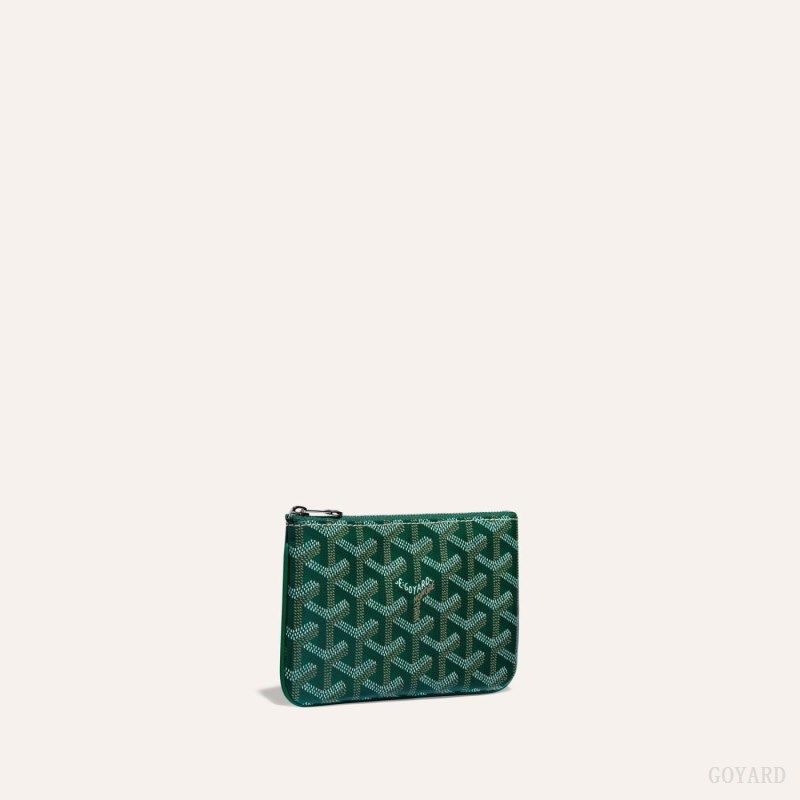 Goyard SÉNAT MINI WALLET Green | XSQX5444