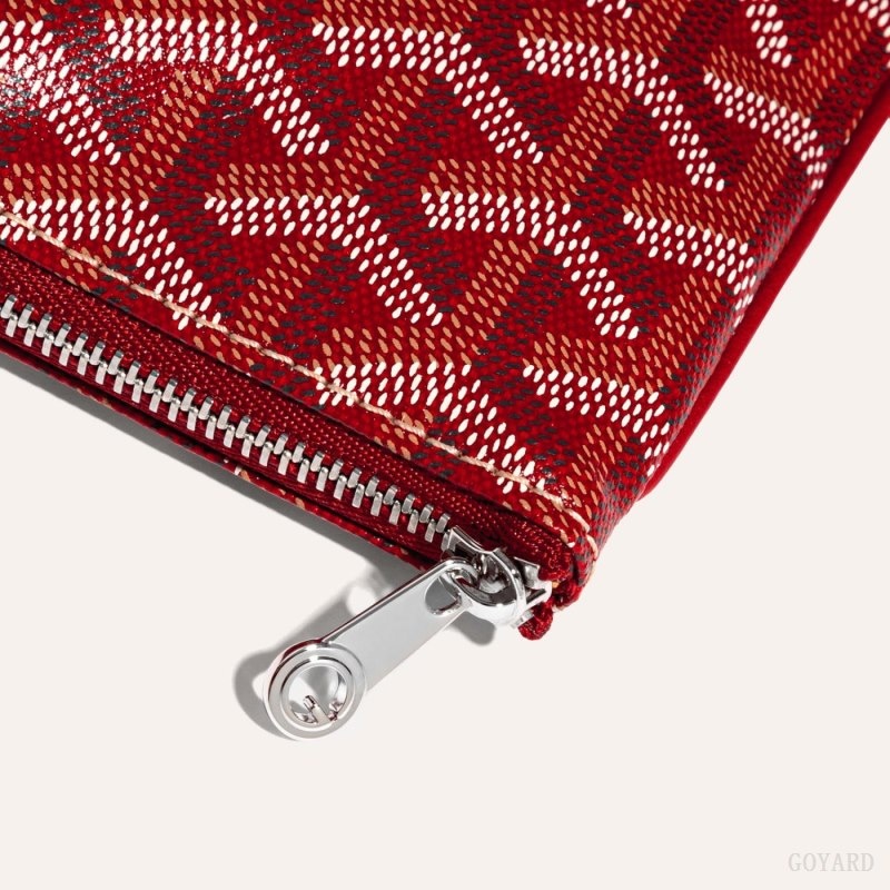 Goyard SÉNAT MINI WALLET Red | ZFZN9918