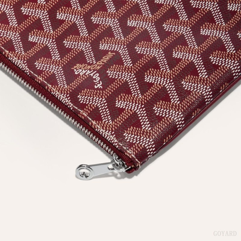 Goyard SÉNAT MM POCKET Burgundy | UTEP2722