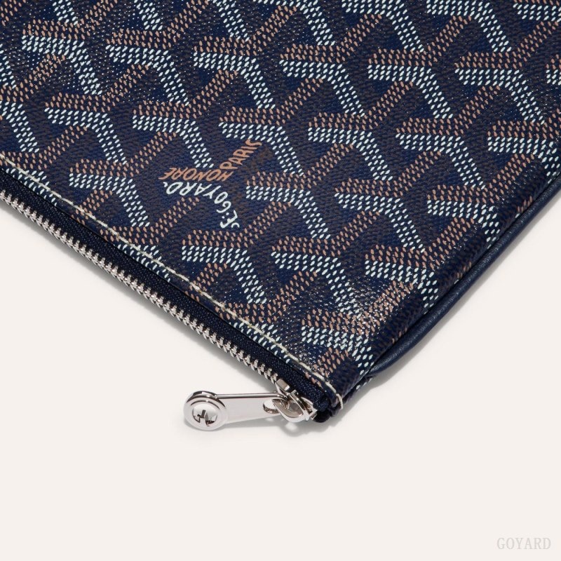 Goyard SÉNAT MM POCKET Navy Blue | GIGQ5813