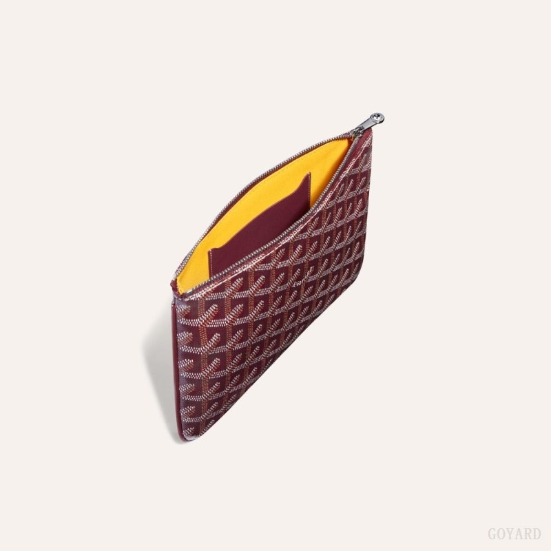 Goyard SÉNAT PM POCKET Burgundy | RYMT6209