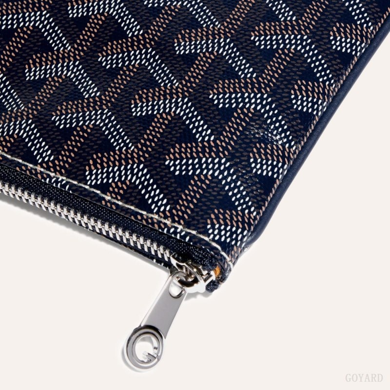 Goyard SÉNAT PM POCKET Navy Blue | KIFE7284