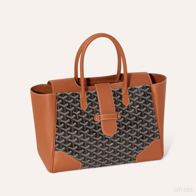 Goyard Saïgon tote bag Black / Brown | VIJM3565