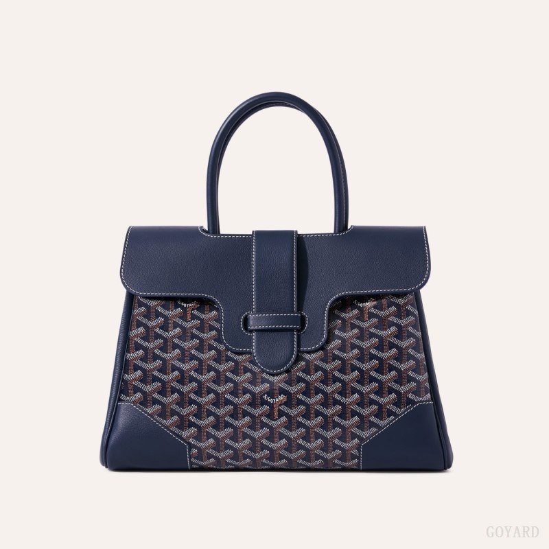 Goyard Saïgon tote bag Navy Blue | YSCC6147