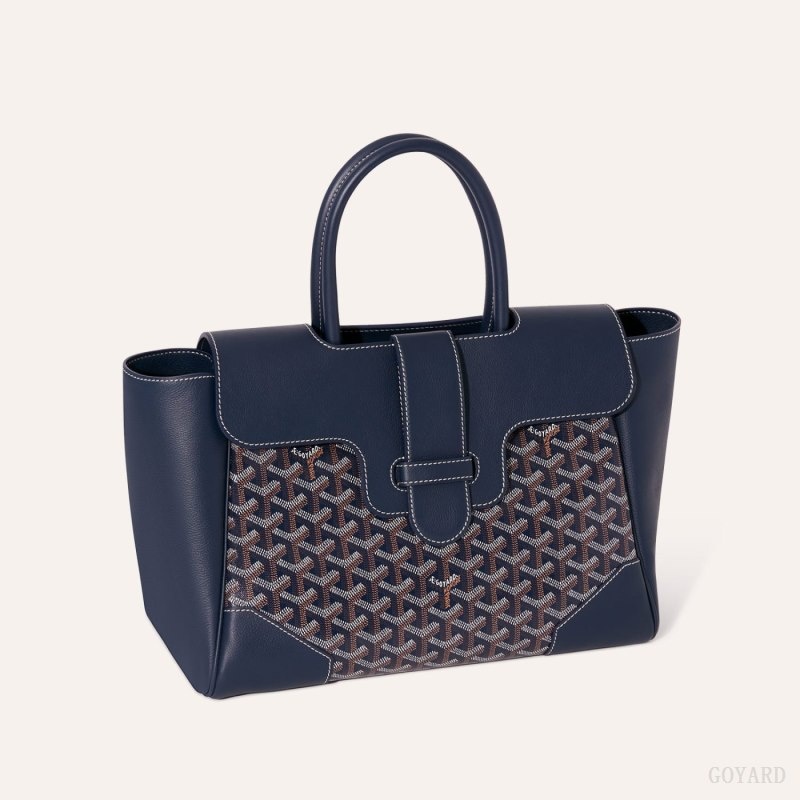 Goyard Saïgon tote bag Navy Blue | YSCC6147