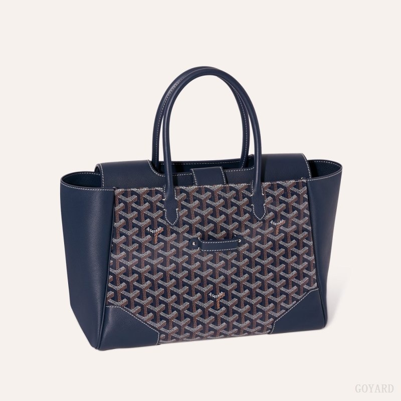 Goyard Saïgon tote bag Navy Blue | YSCC6147