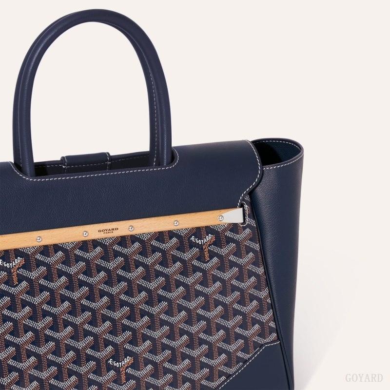 Goyard Saïgon tote bag Navy Blue | YSCC6147