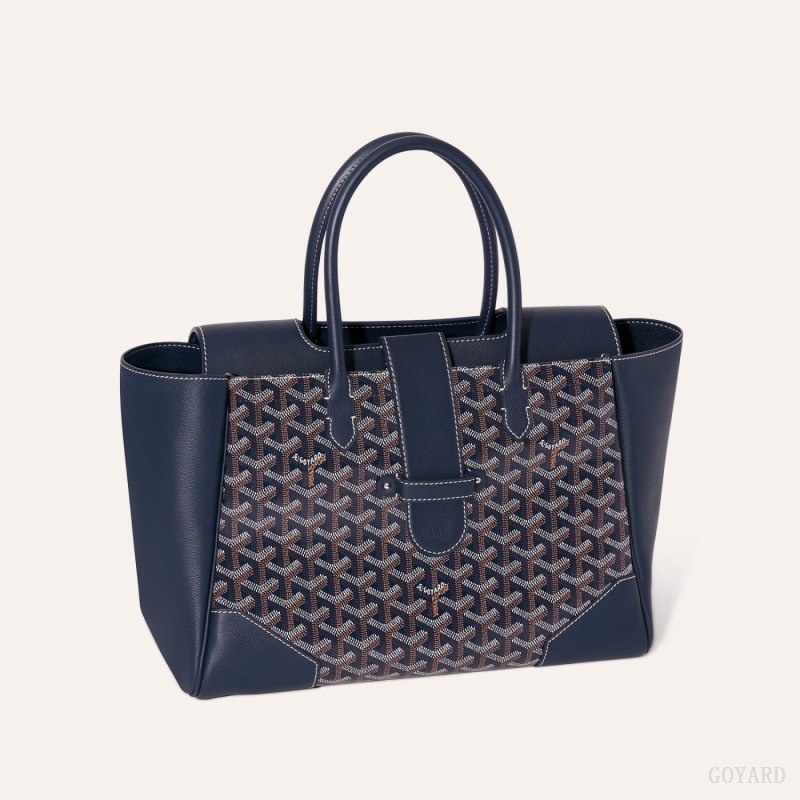 Goyard Saïgon tote bag Navy Blue | YSCC6147