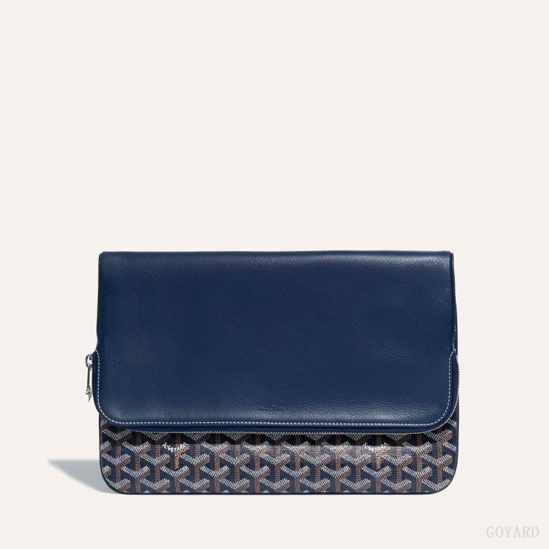 Goyard Sainte-Marie GM Clutch Navy Blue | FMXS0310