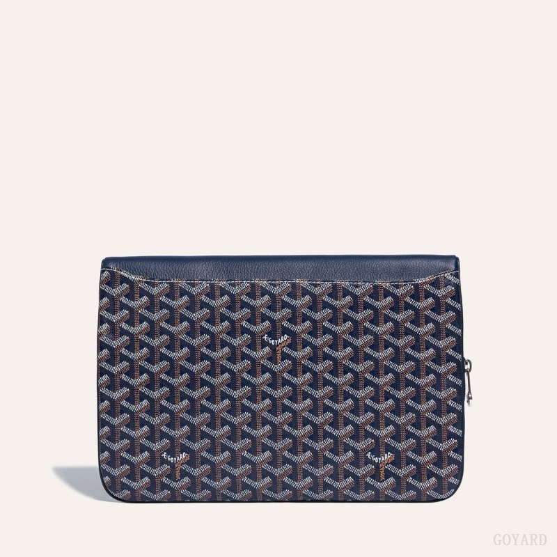 Goyard Sainte-Marie GM Clutch Navy Blue | FMXS0310