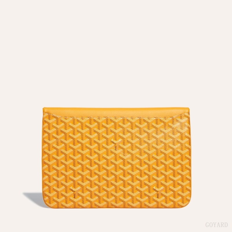 Goyard Sainte-Marie GM Clutch Yellow | OUFB1968