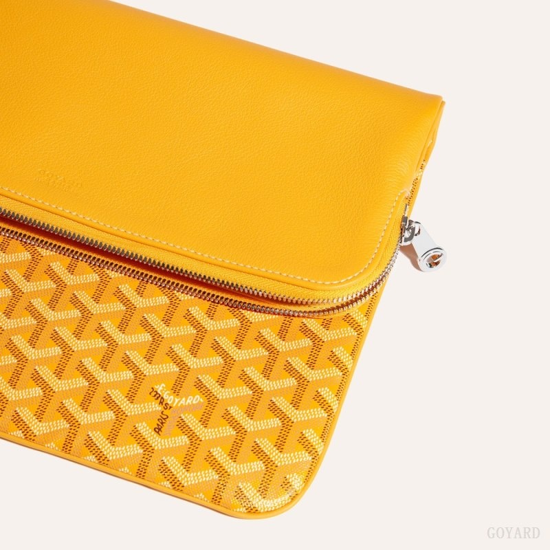 Goyard Sainte-Marie GM Clutch Yellow | OUFB1968