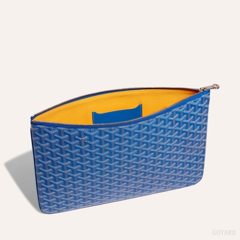 Goyard Sénat MGM Pouch Blue | QSFD5571