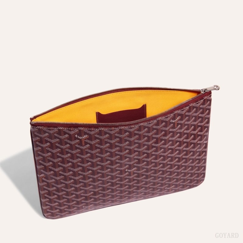 Goyard Sénat MGM Pouch Burgundy | VFOA8111