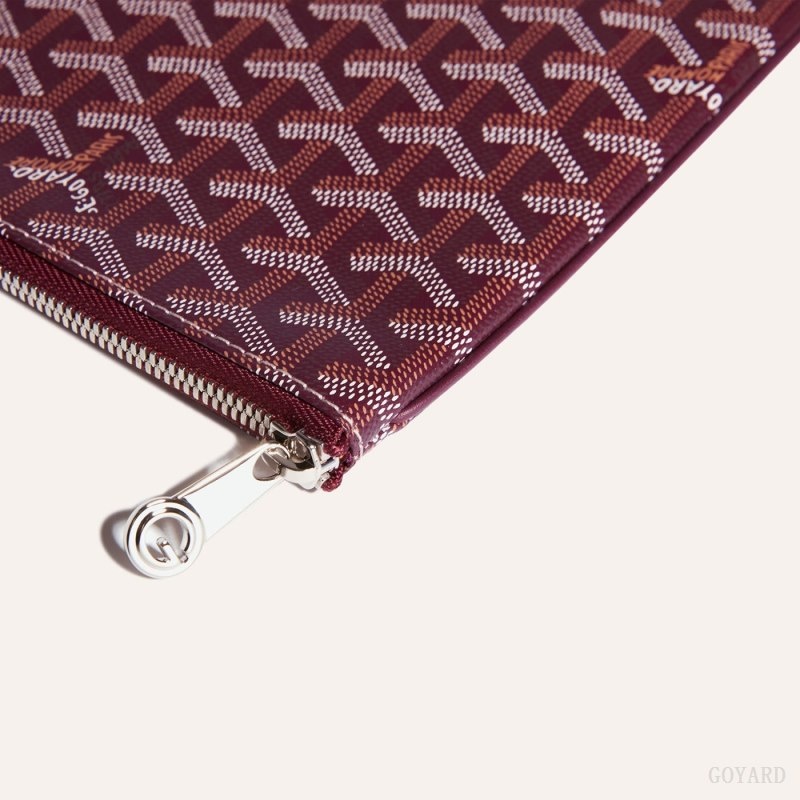 Goyard Sénat MGM Pouch Burgundy | VFOA8111