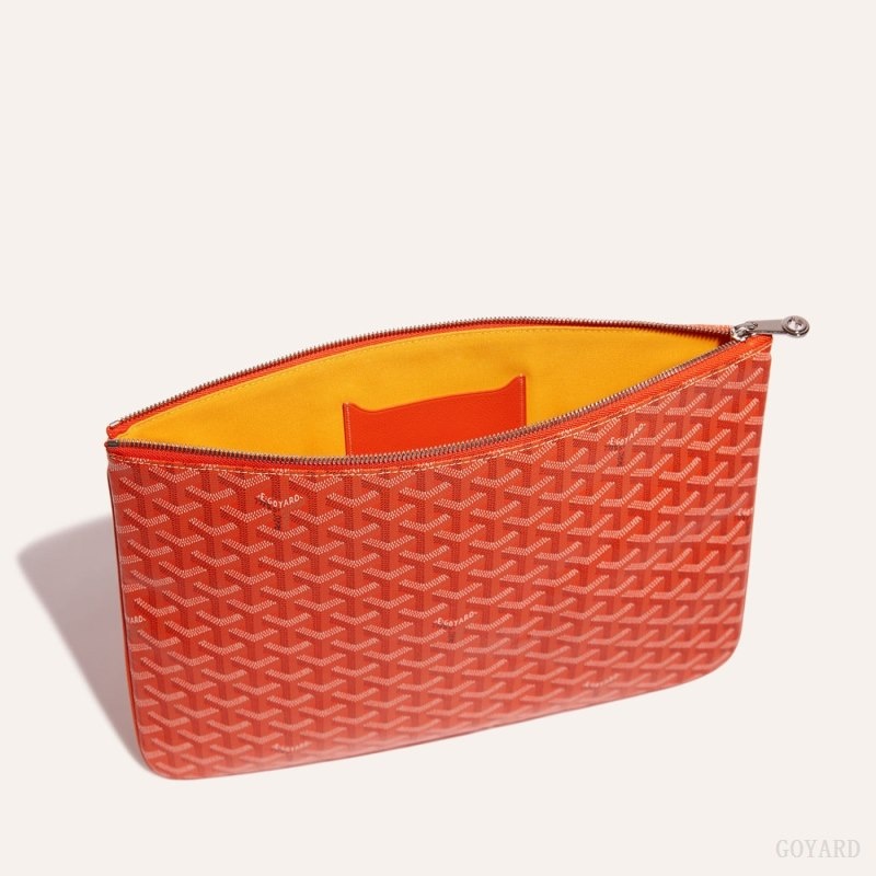 Goyard Sénat MGM Pouch Orange | YJER9909