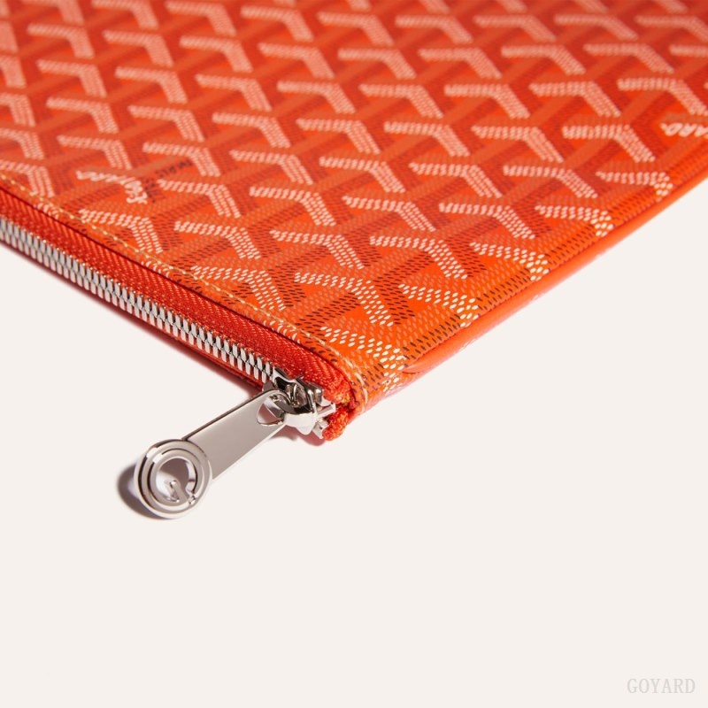 Goyard Sénat MGM Pouch Orange | YJER9909