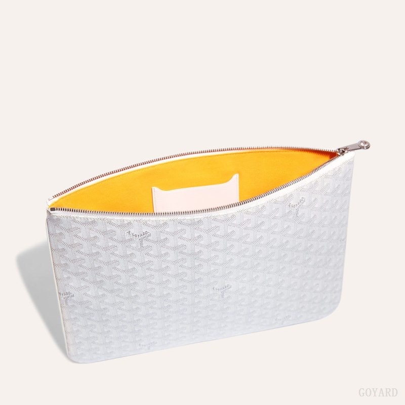 Goyard Sénat MGM Pouch White | CYXG0928