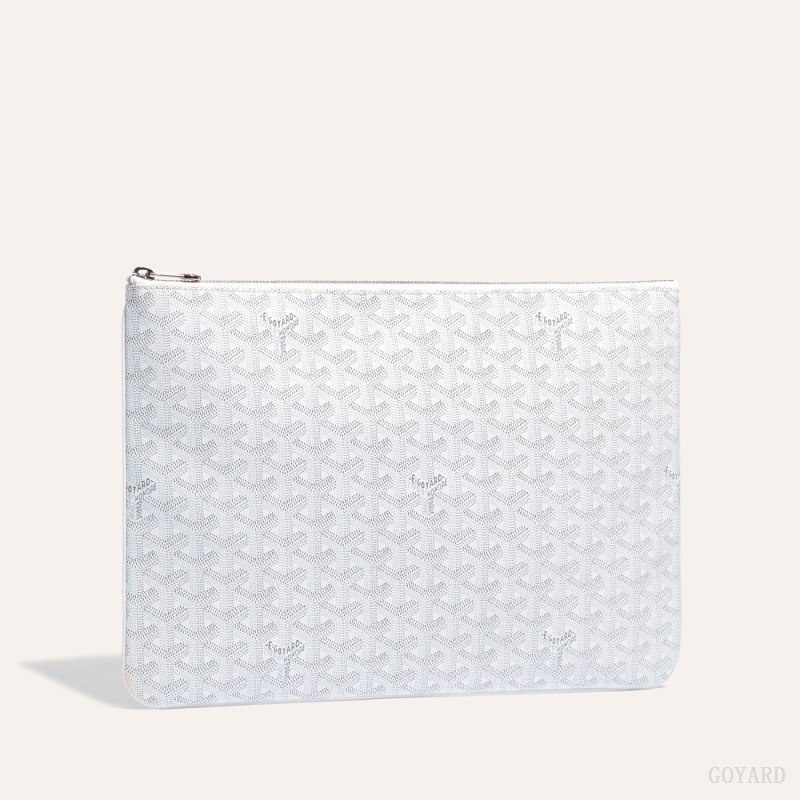 Goyard Sénat MGM Pouch White | CYXG0928