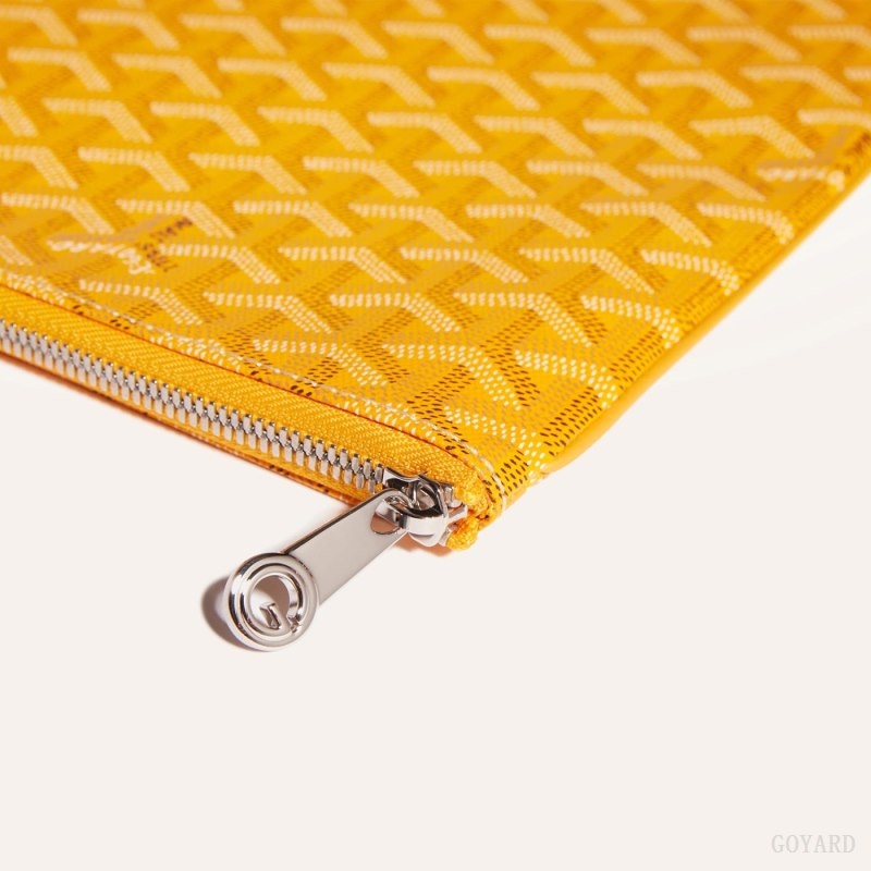 Goyard Sénat MGM Pouch Yellow | TKYL9315