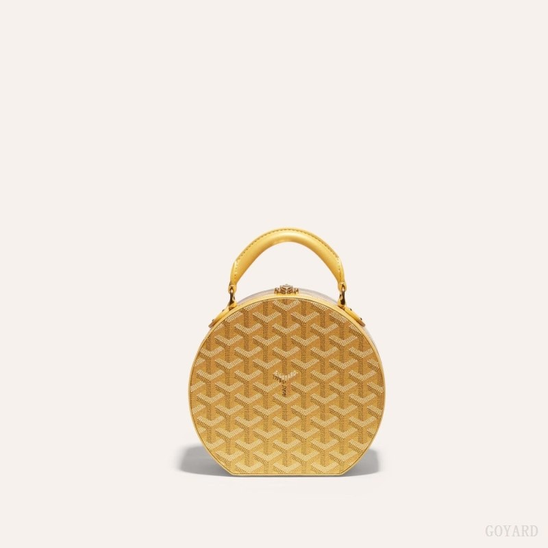 Goyard THE ALTO HATBOX TRUNK BAG Gold | HIXI2714