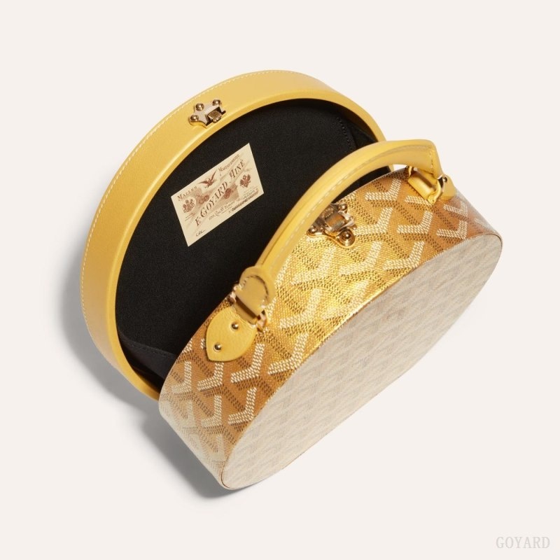 Goyard THE ALTO HATBOX TRUNK BAG Gold | HIXI2714