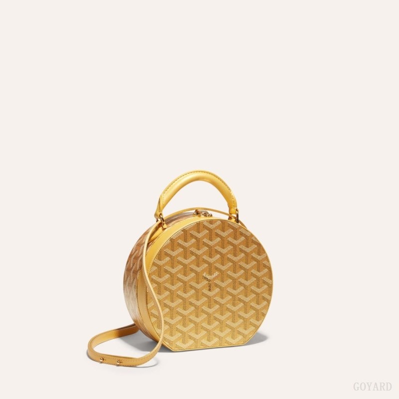 Goyard THE ALTO HATBOX TRUNK BAG Gold | HIXI2714