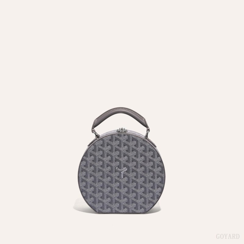 Goyard THE ALTO HATBOX TRUNK BAG Grey | JDXQ9171