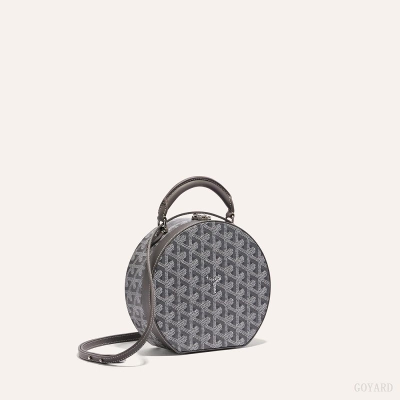 Goyard THE ALTO HATBOX TRUNK BAG Grey | JDXQ9171