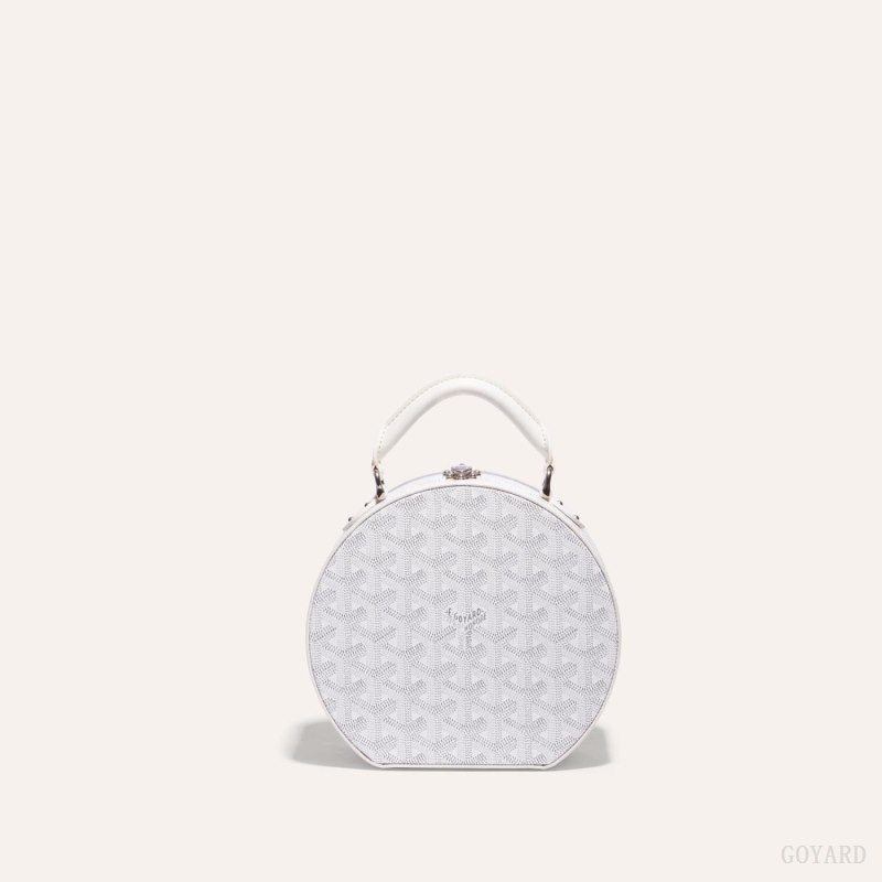 Goyard THE ALTO HATBOX TRUNK BAG White | GLOE3673