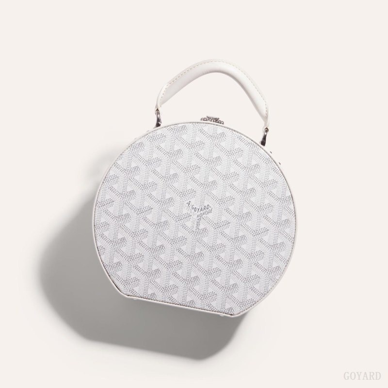 Goyard THE ALTO HATBOX TRUNK BAG White | GLOE3673