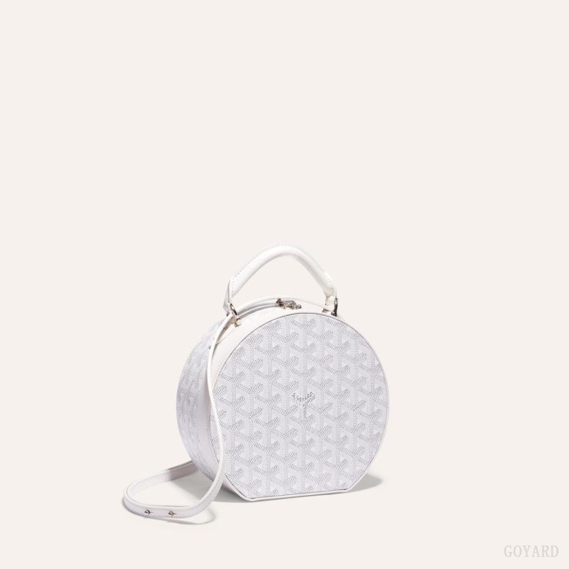 Goyard THE ALTO HATBOX TRUNK BAG White | GLOE3673