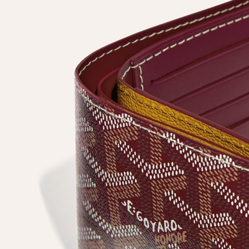 Goyard VICTOIRE WALLET Burgundy | JEDB3683