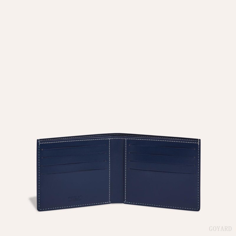 Goyard VICTOIRE WALLET Navy Blue | OWOZ1558