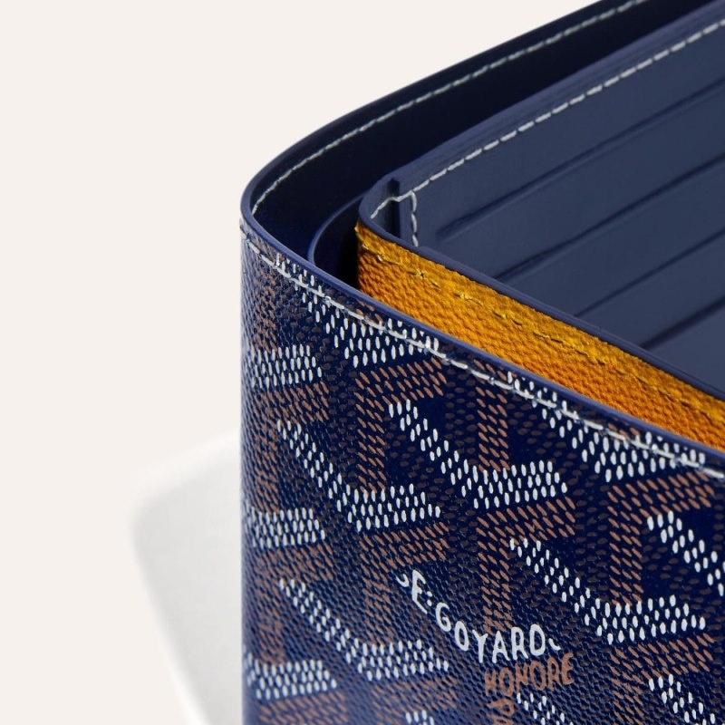 Goyard VICTOIRE WALLET Navy Blue | OWOZ1558