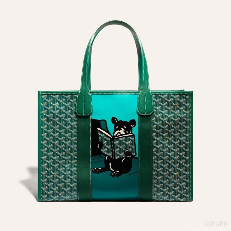 Goyard VILLETTE TOTE BAG Green | SOUW8893