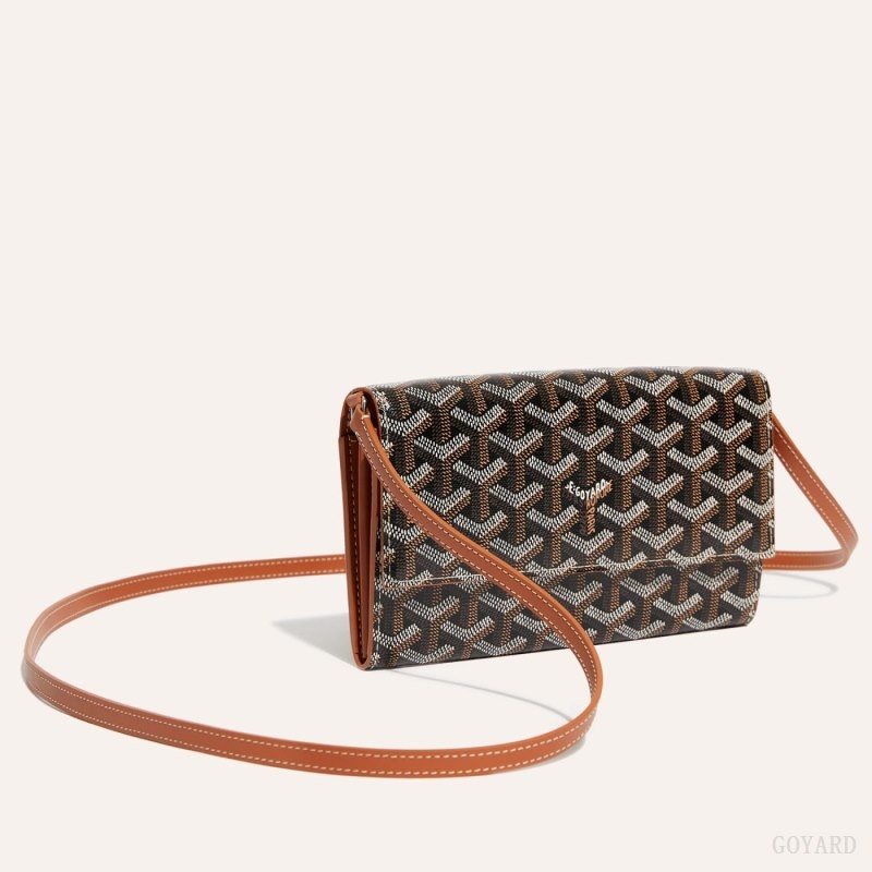 Goyard Varenne Continental Wallet Black / Brown | NCCX8534