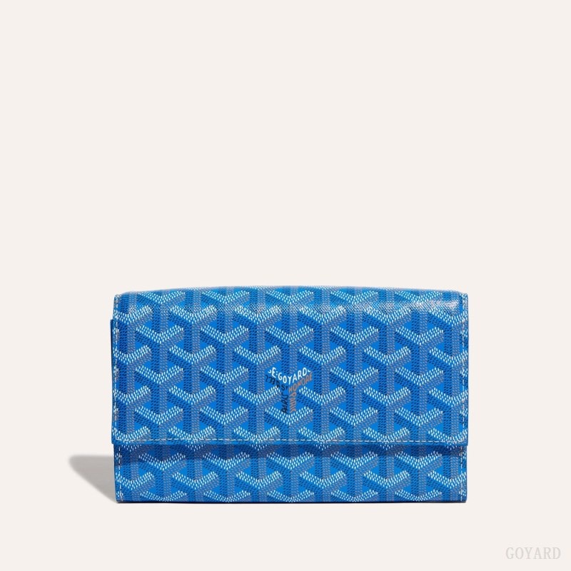 Goyard Varenne Continental Wallet Blue | SONT7714