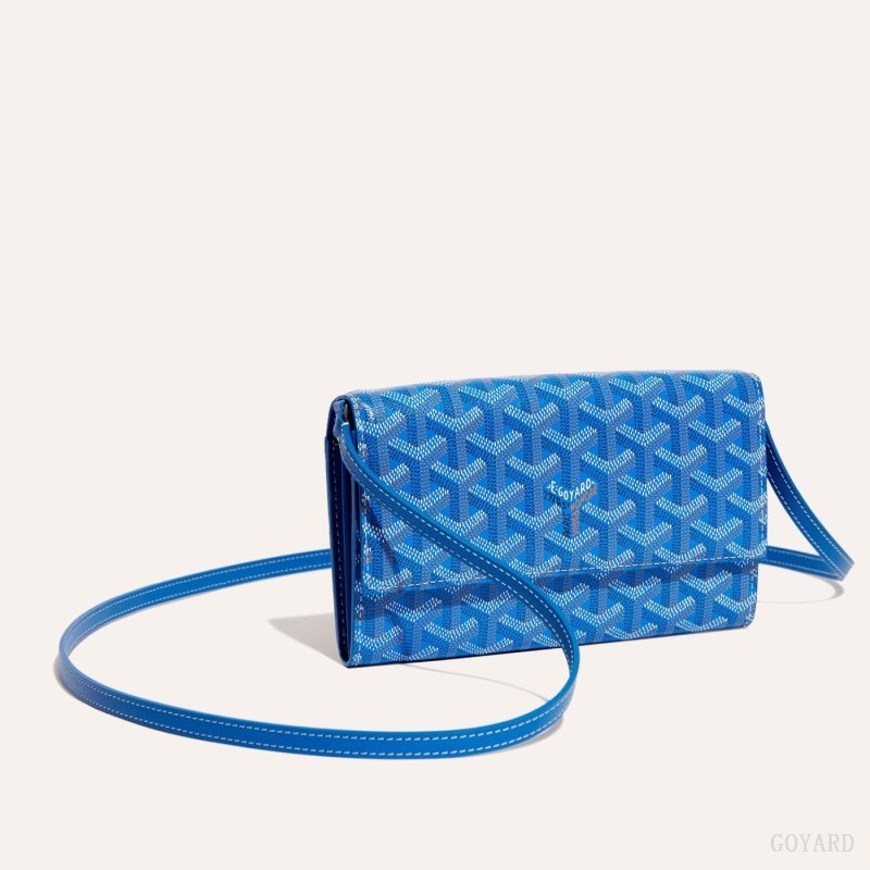 Goyard Varenne Continental Wallet Blue | SONT7714