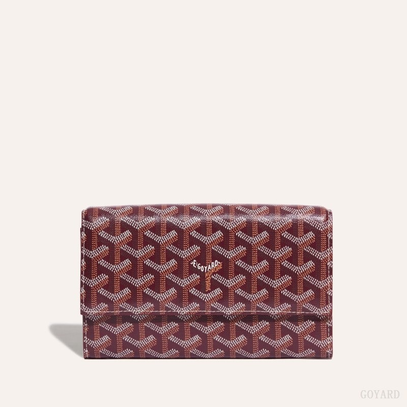 Goyard Varenne Continental Wallet Burgundy | DLZT3805